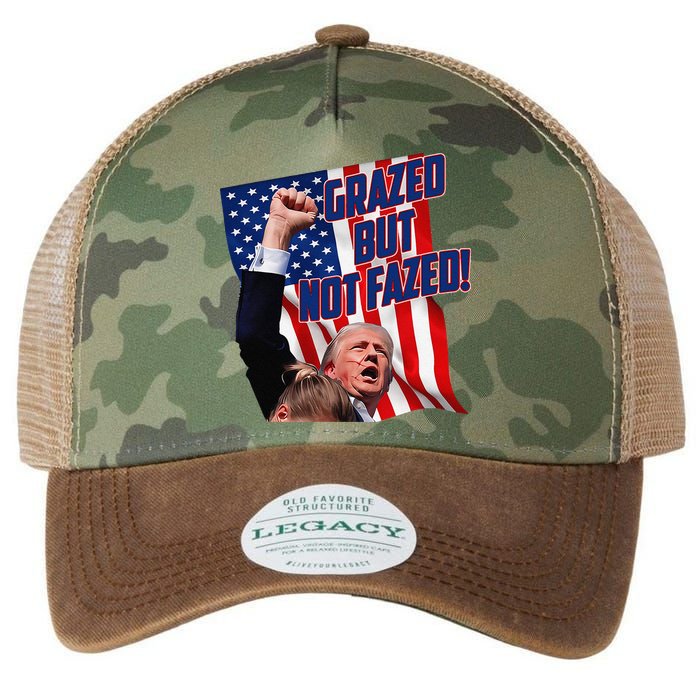 Grazed But Not Fazed! Legacy Tie Dye Trucker Hat