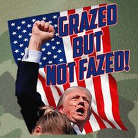 Grazed But Not Fazed! Legacy Tie Dye Trucker Hat