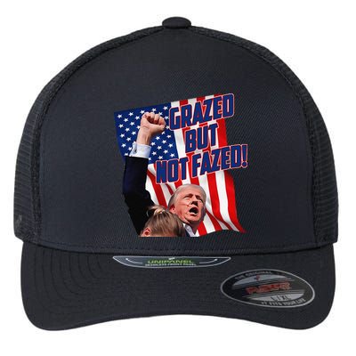 Grazed But Not Fazed! Flexfit Unipanel Trucker Cap