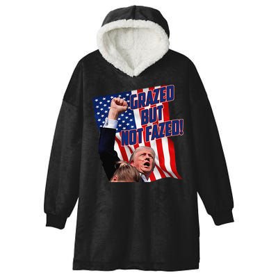 Grazed But Not Fazed! Hooded Wearable Blanket