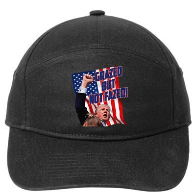 Grazed But Not Fazed! 7-Panel Snapback Hat