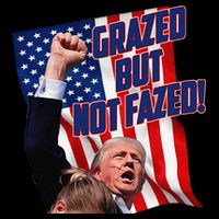 Grazed But Not Fazed! Drawstring Bag
