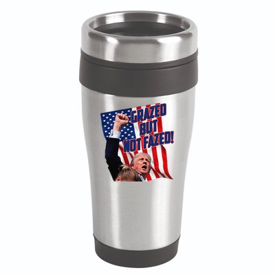 Grazed But Not Fazed! 16oz Travel Tumbler