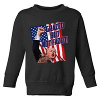 Grazed But Not Fazed! Toddler Sweatshirt
