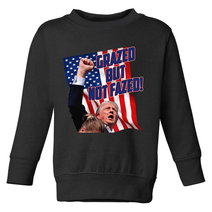 Grazed But Not Fazed! Toddler Sweatshirt