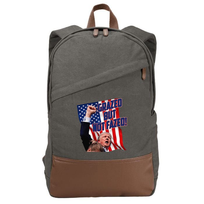Grazed But Not Fazed! Cotton Canvas Backpack