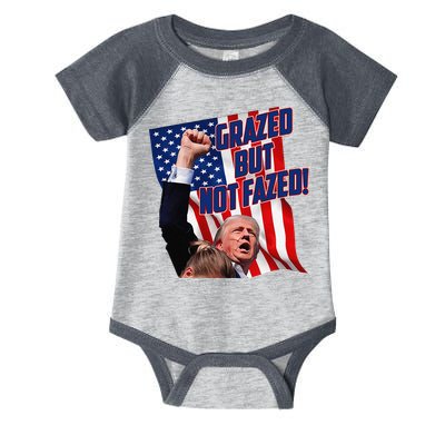 Grazed But Not Fazed! Infant Baby Jersey Bodysuit