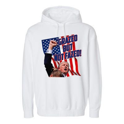 Grazed But Not Fazed! Garment-Dyed Fleece Hoodie