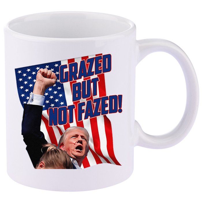 Grazed But Not Fazed! 11oz C Handle Ceramic Mug