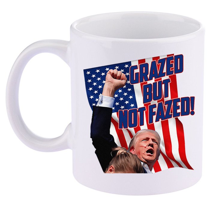 Grazed But Not Fazed! 11oz C Handle Ceramic Mug