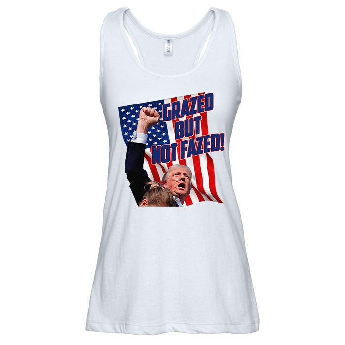 Grazed But Not Fazed! Ladies Essential Flowy Tank