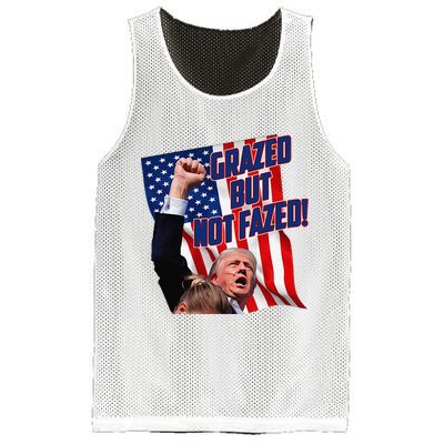 Grazed But Not Fazed! Mesh Reversible Basketball Jersey Tank
