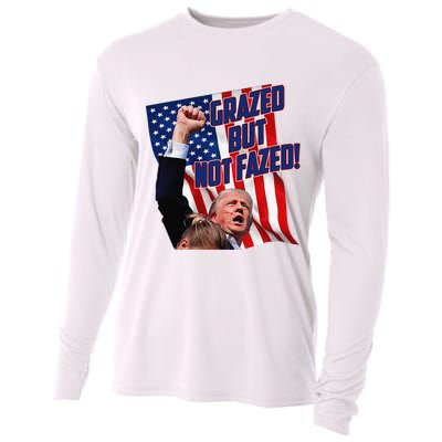 Grazed But Not Fazed! Cooling Performance Long Sleeve Crew