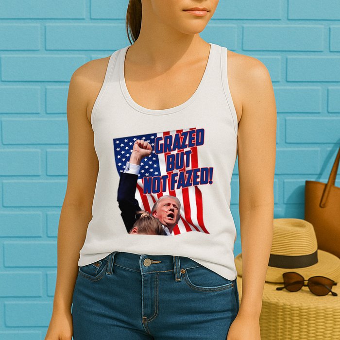 Grazed But Not Fazed! Womens Tank Top