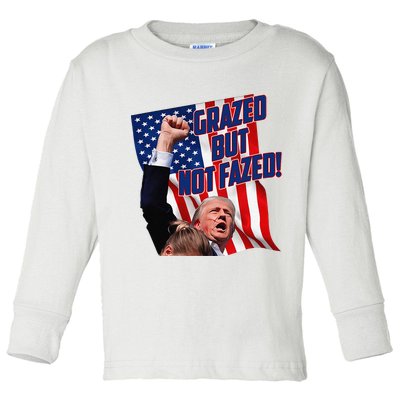 Grazed But Not Fazed! Toddler Long Sleeve Shirt