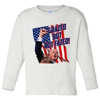 Grazed But Not Fazed! Toddler Long Sleeve Shirt