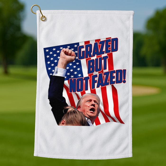 Grazed But Not Fazed! Golf Towel