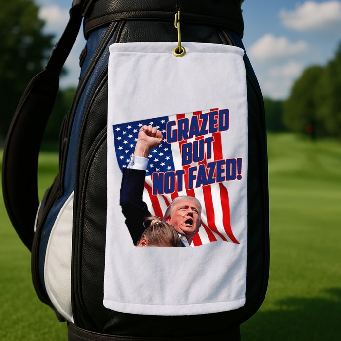 Grazed But Not Fazed! Golf Towel