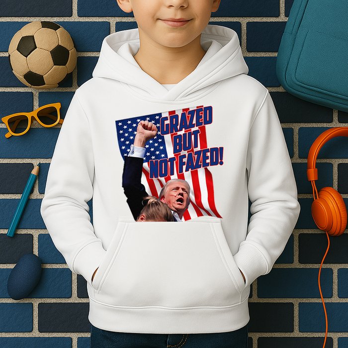 Grazed But Not Fazed! Kids Hoodie
