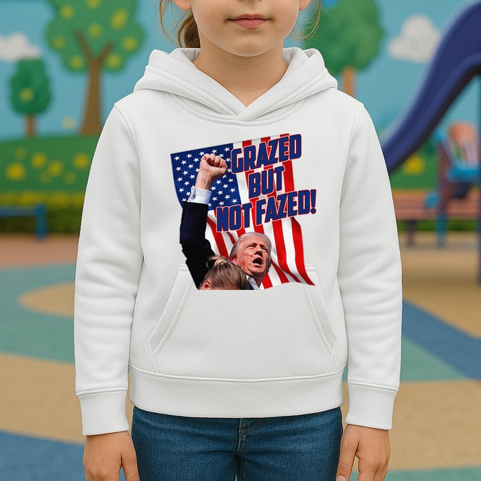Grazed But Not Fazed! Kids Hoodie