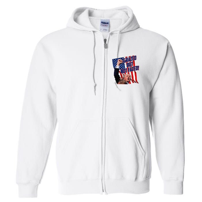 Grazed But Not Fazed! Full Zip Hoodie