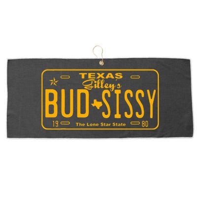 GilleyS Bud N Sissy Texas Cowboy Large Microfiber Waffle Golf Towel