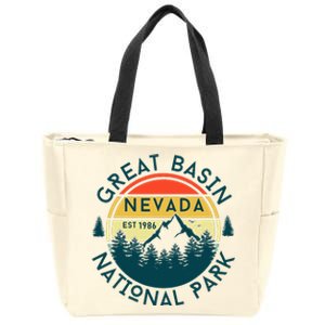 Great Basin National Park Nevada Hiking Nature Outdoors Zip Tote Bag