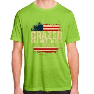 Grazed But Not Dazed 2024 Election Supporter Adult ChromaSoft Performance T-Shirt