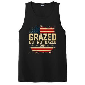 Grazed But Not Dazed 2024 Election Supporter PosiCharge Competitor Tank