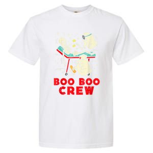 Ghost Boo Nurse Crew Witch Skeleton Halloween Spooky Season Gift Garment-Dyed Heavyweight T-Shirt