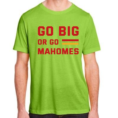 Go Big Or Go Mahomes Kansas City Playoffs Adult ChromaSoft Performance T-Shirt