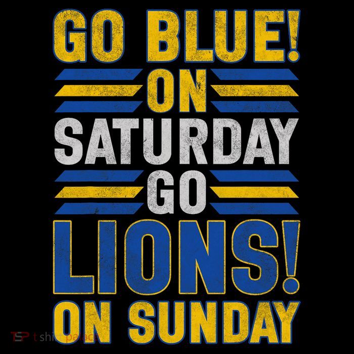 Go Blue On Saturday Go Lion On Sunday 16 in Basic Backpack