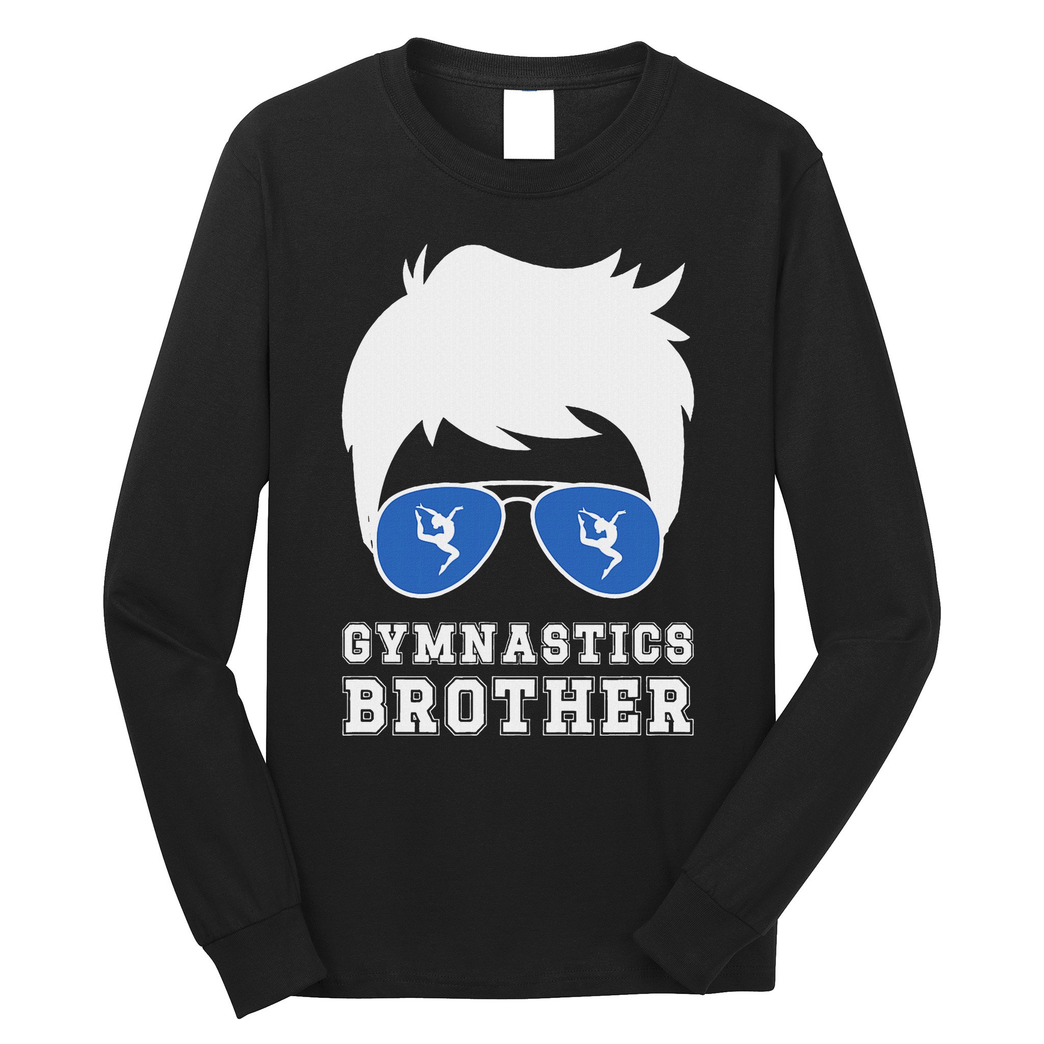 Gymnastics Brother Of A Gymnast Brother Long Sleeve Shirt