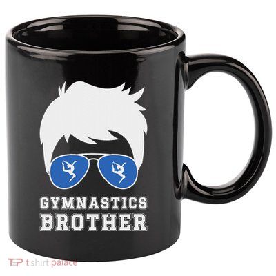 Gymnastics Brother Of A Gymnast Brother 11oz C Handle Ceramic Mug