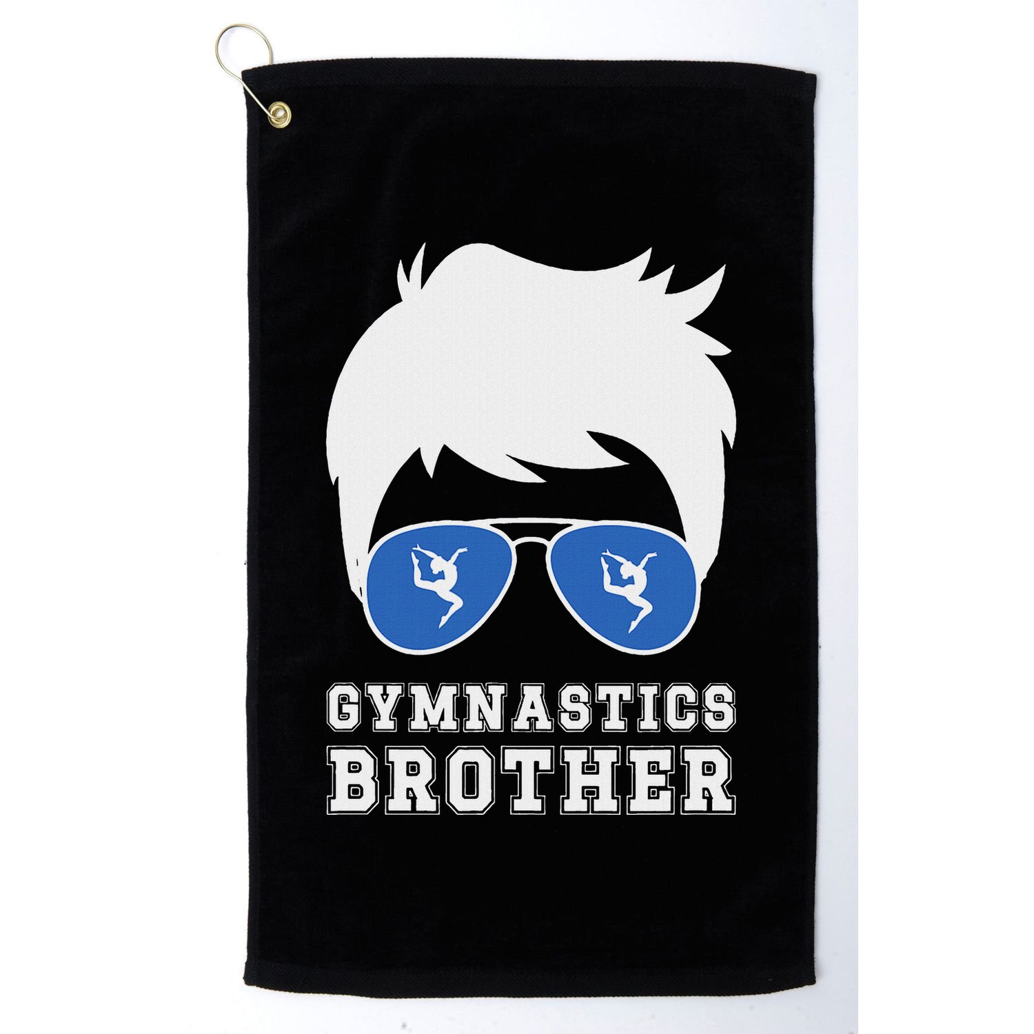 Gymnastics Brother Of A Gymnast Brother Golf Towel