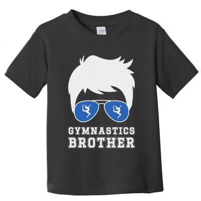 Gymnastics Brother Of A Gymnast Brother Toddler T-Shirt