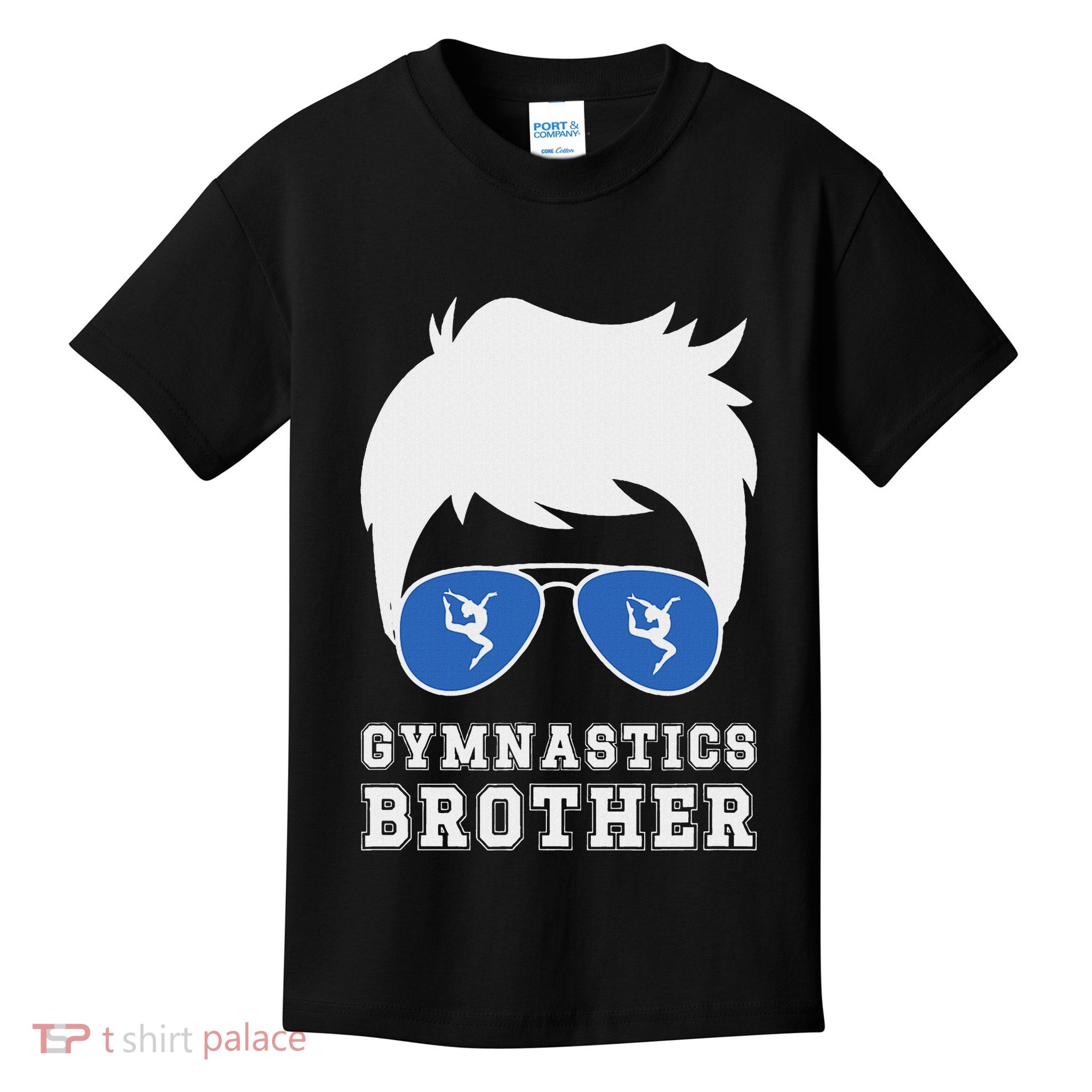 Gymnastics Brother Of A Gymnast Brother Kids T-Shirt