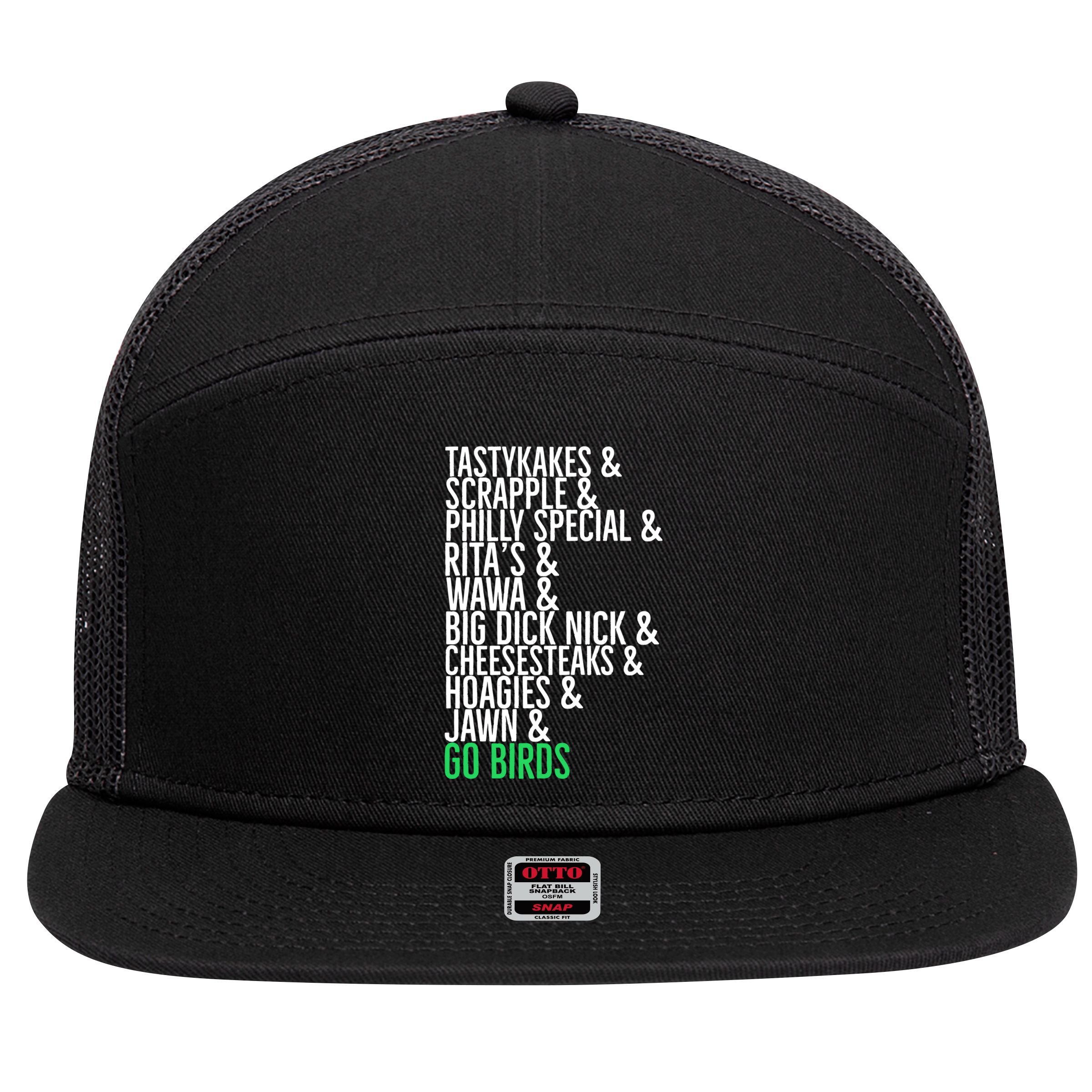 Go Birds. (Only Philly People Understand) 7 Panel Mesh Trucker Snapback Hat