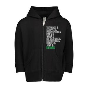 Go Birds. (Only Philly People Understand) Toddler Zip Fleece Hoodie