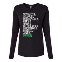 Go Birds. (Only Philly People Understand) Womens Cotton Relaxed Long Sleeve T-Shirt