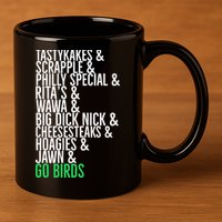 Go Birds. (Only Philly People Understand) 11oz C Handle Ceramic Mug