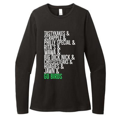 Go Birds. (Only Philly People Understand) Womens CVC Long Sleeve Shirt