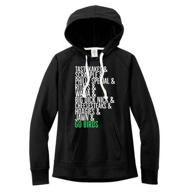 Go Birds. (Only Philly People Understand) Women's Fleece Hoodie