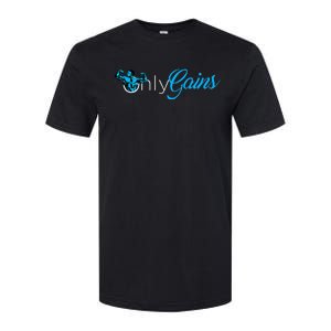 Gym Bodybuilder Only Gainz Only Gains Softstyle CVC T-Shirt