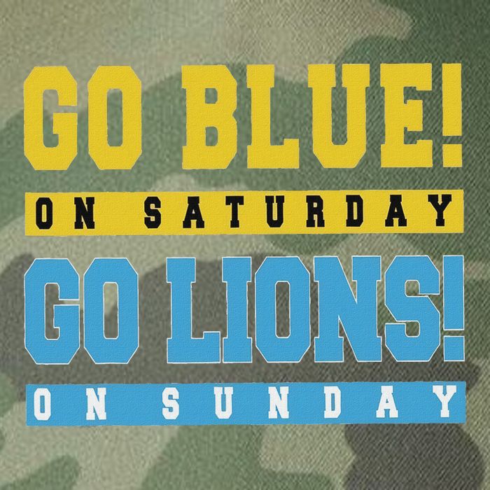 Go Blue On Saturday Go Lion On Sunday Legacy Tie Dye Trucker Hat