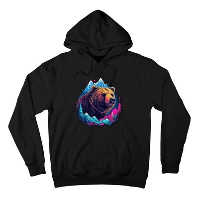 Grizzly Bear Outdoor Nature Alaska Hunting Hiking Hoodie