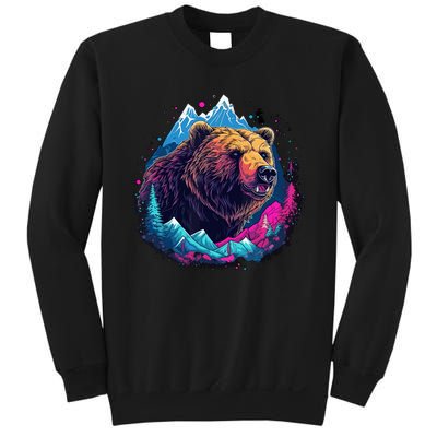 Grizzly Bear Outdoor Nature Alaska Hunting Hiking Sweatshirt