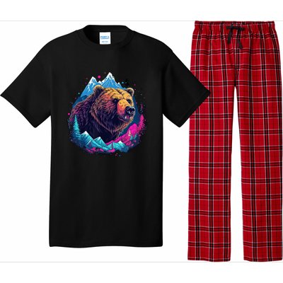 Grizzly Bear Outdoor Nature Alaska Hunting Hiking Pajama Set