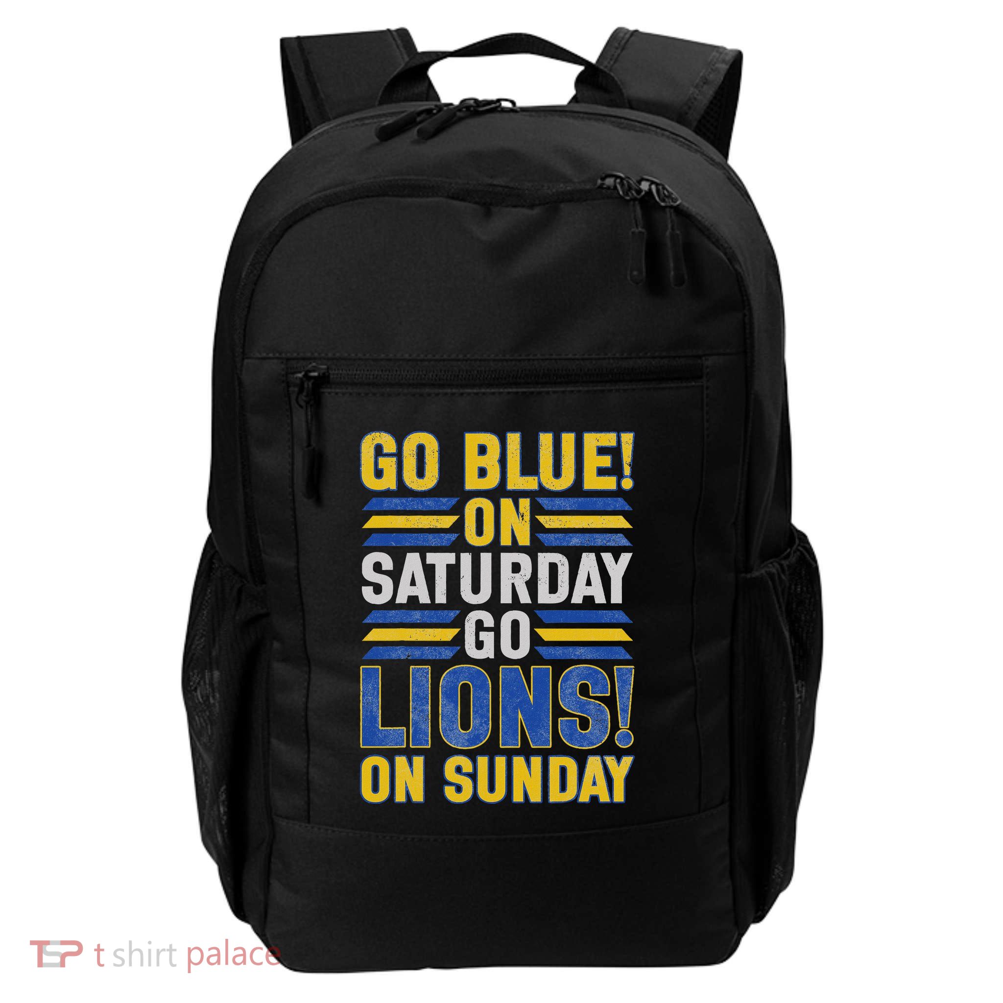 Go Blue On Saturday Go Lion On Sunday Daily Commute Backpack