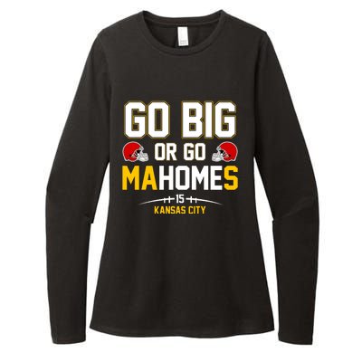 Go Big Or Go MaHomes Kansas City Womens CVC Long Sleeve Shirt